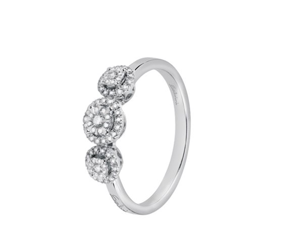 Anello Salvini Donna Daphne Style in Oro bianco Diamante 20060037 - 20060037